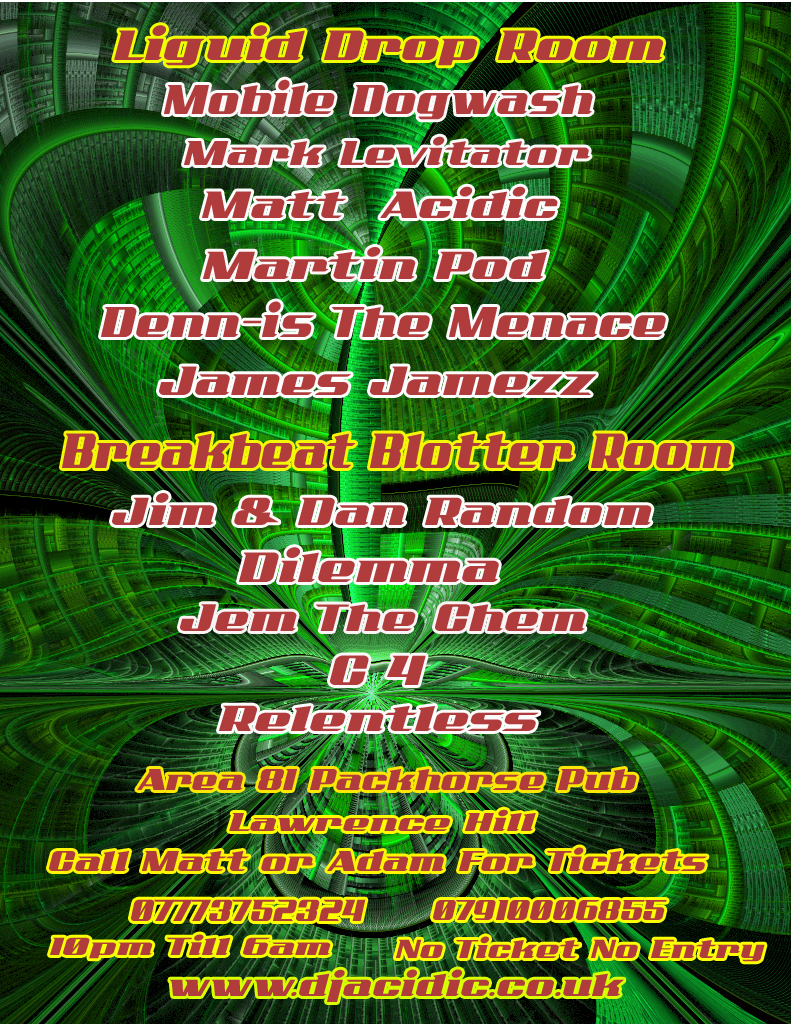 acidic-sat-18th-oct-20081 acidic at the packhorse